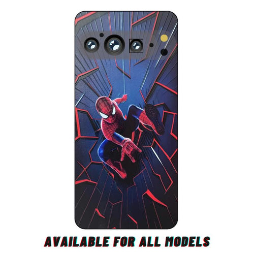 Google Pixel 9 Pro XL 3D Emboss Spiderman Back Skin Wrap