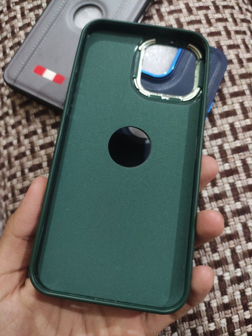 iPhone 13 Pro Max PU Leather Back Cover