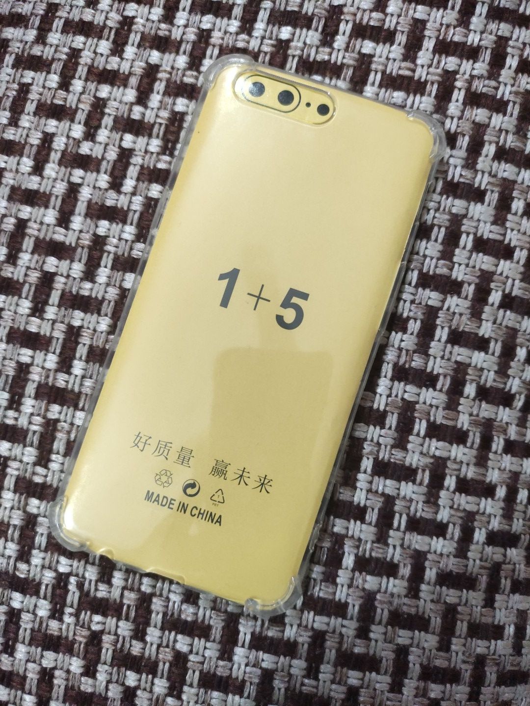 One Plus 5 Soft TPU Clear Transparent Corner Protection Back Cover