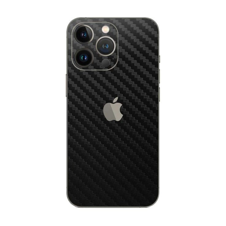 iPhone 13 Pro Max Carbon Fibre Texture Full Body Skin Wrap