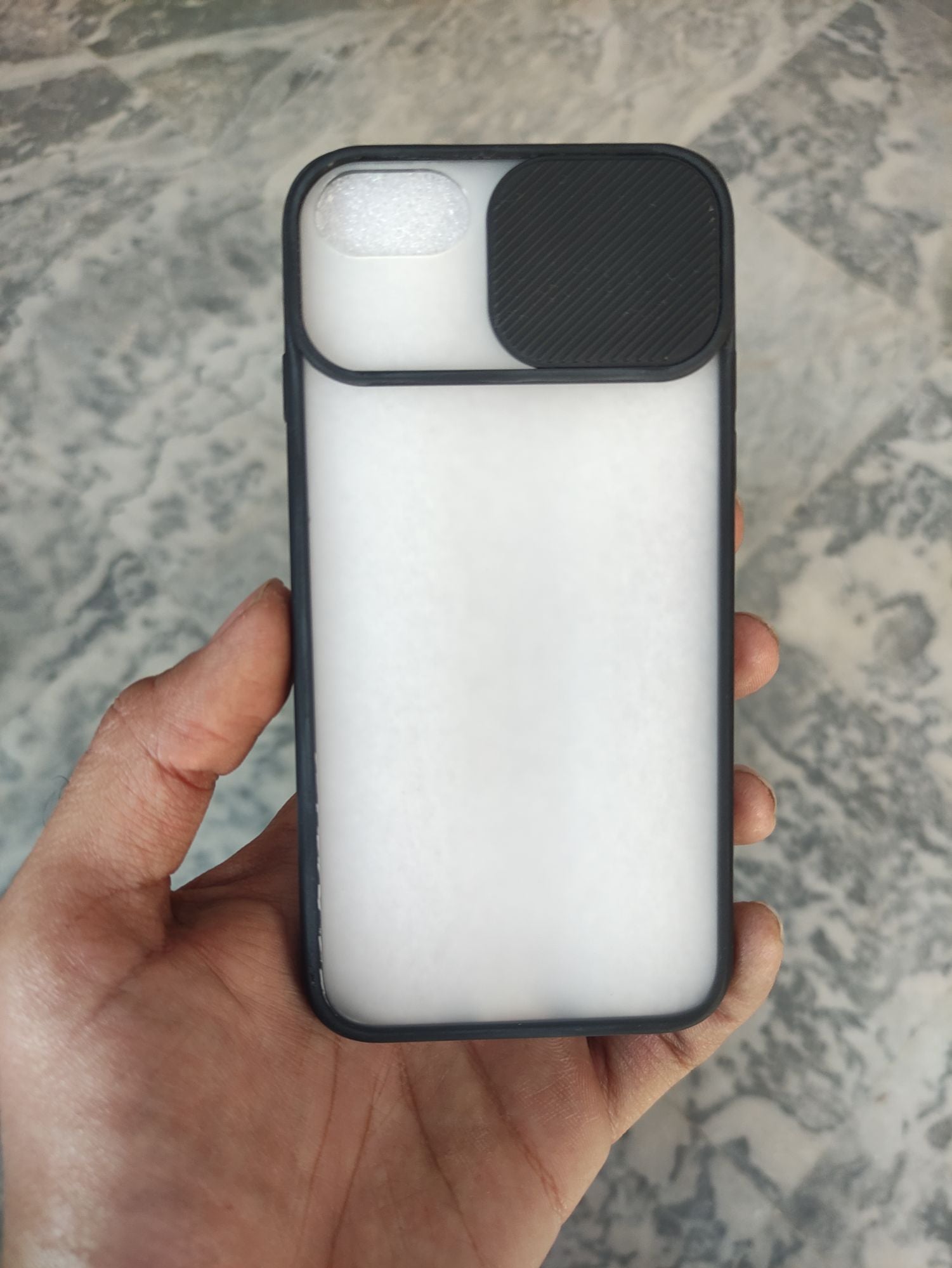 iPhone 7G Matt Camera Slider Back cover