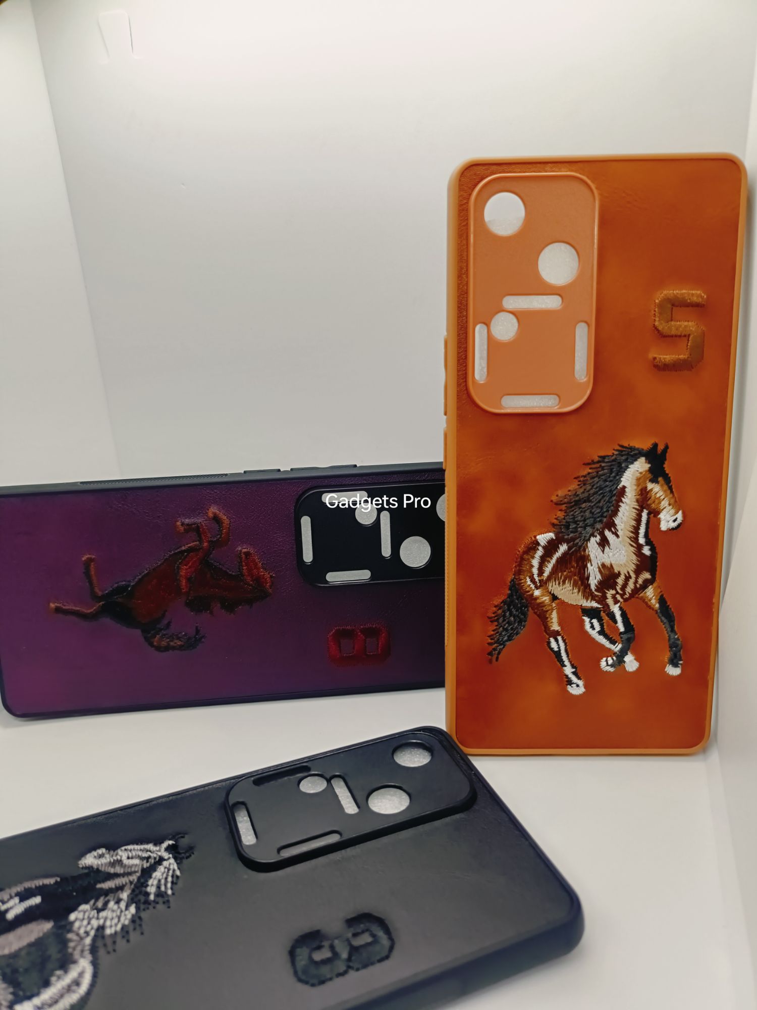 Vivo V30 5G Premium Quality Embroidery Polo Design Back cover