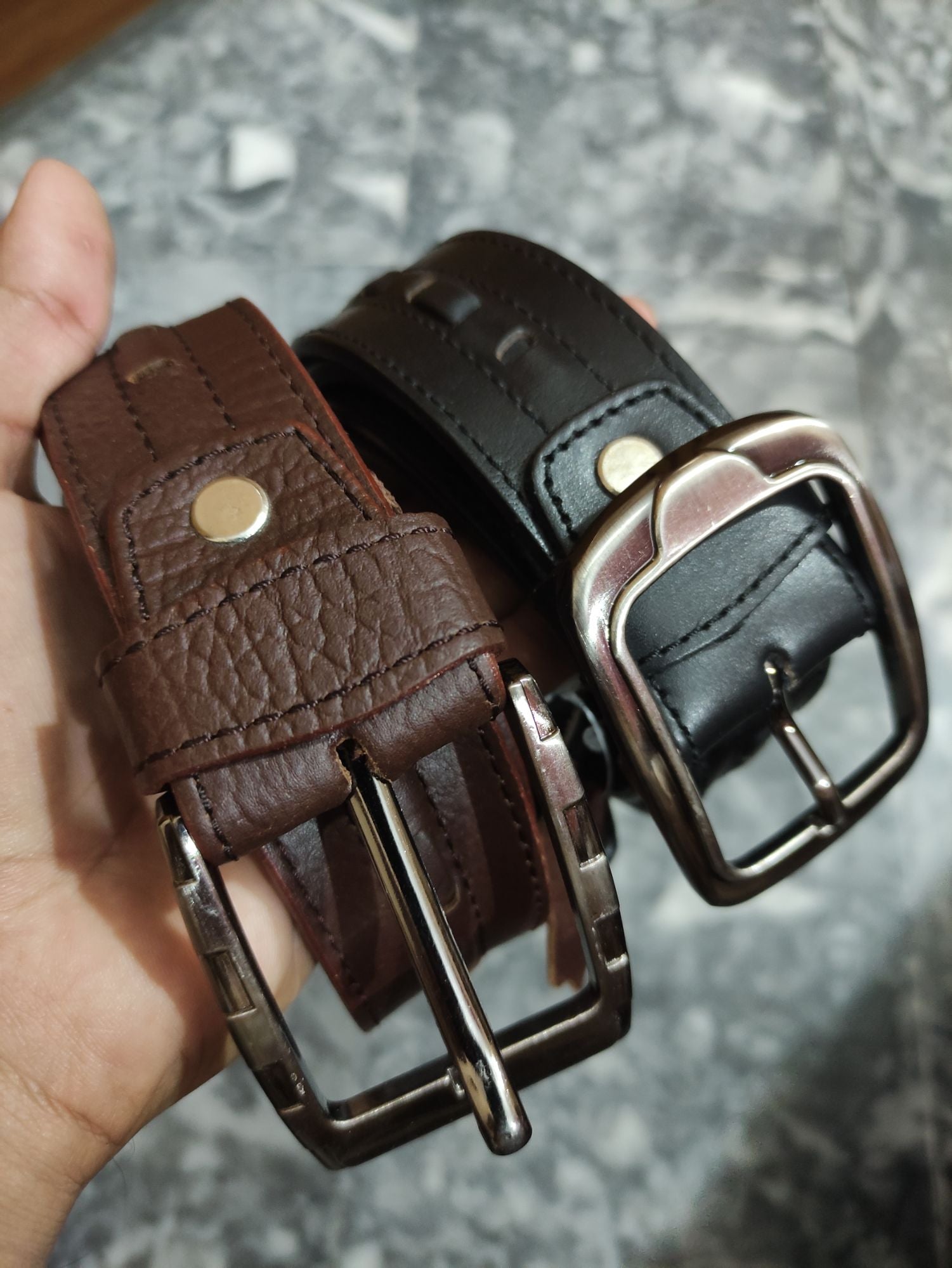 Leather Belt Genuine Original For Men