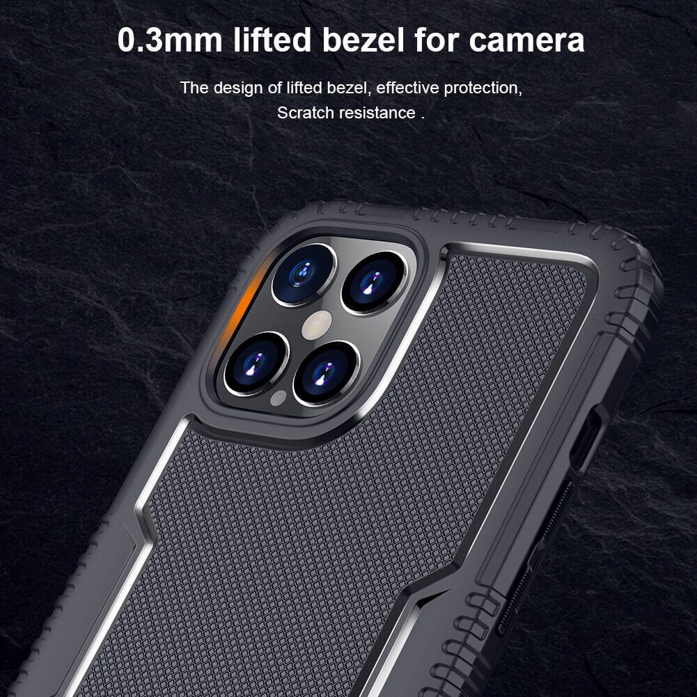 iPhone 12 Pro Max Official Nillkin Tactics TPU Shockproof Back Case