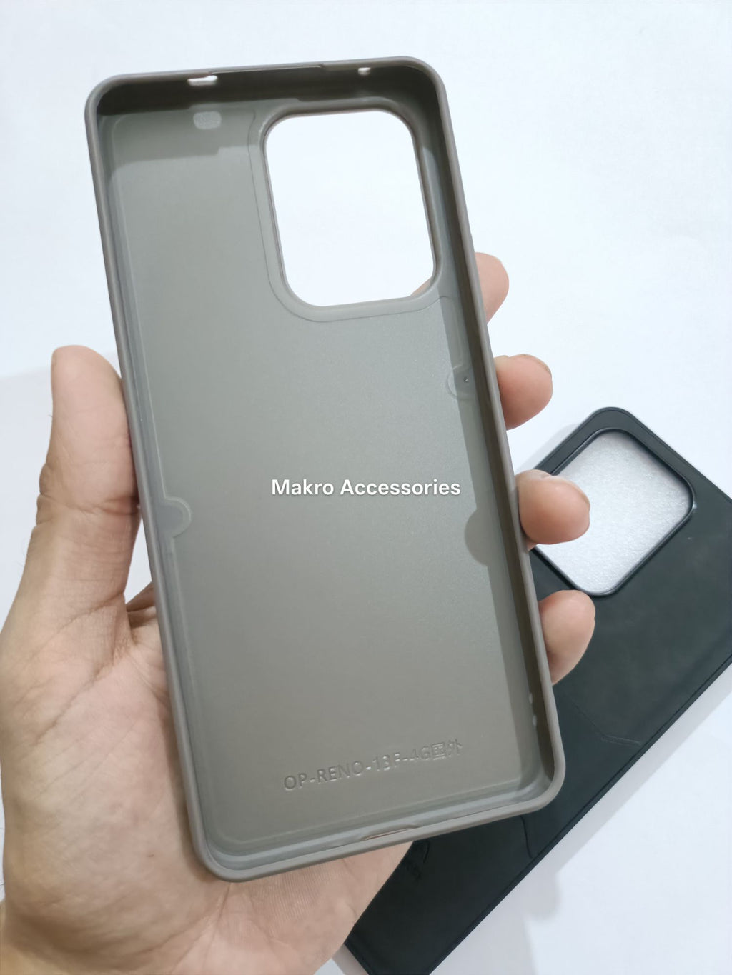 Oppo Reno 13F PU Leather Design Puloka Back Cover