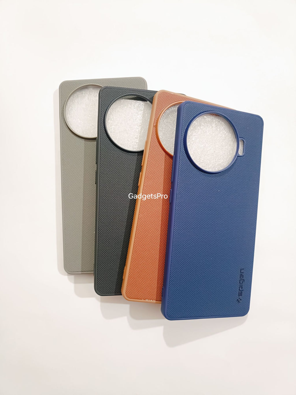 Tecno Spark 20 Pro Plus Premium Quality PU Spigen Leather Tecture Back cover