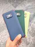 Poco X3/X3 Pro Soft Silicone Camera Protection Colour buttons back cover