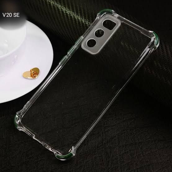Vivo_V20 SE Soft Transparent Corner cover
