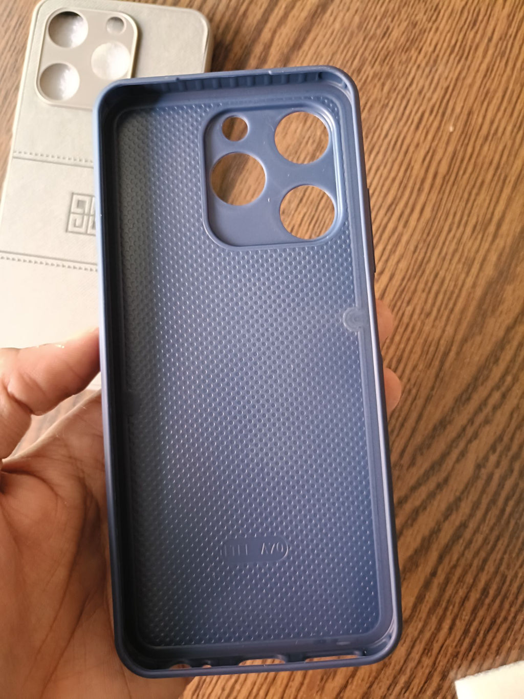 Itel A70 PU Leather Design Camera Protection Back Cover