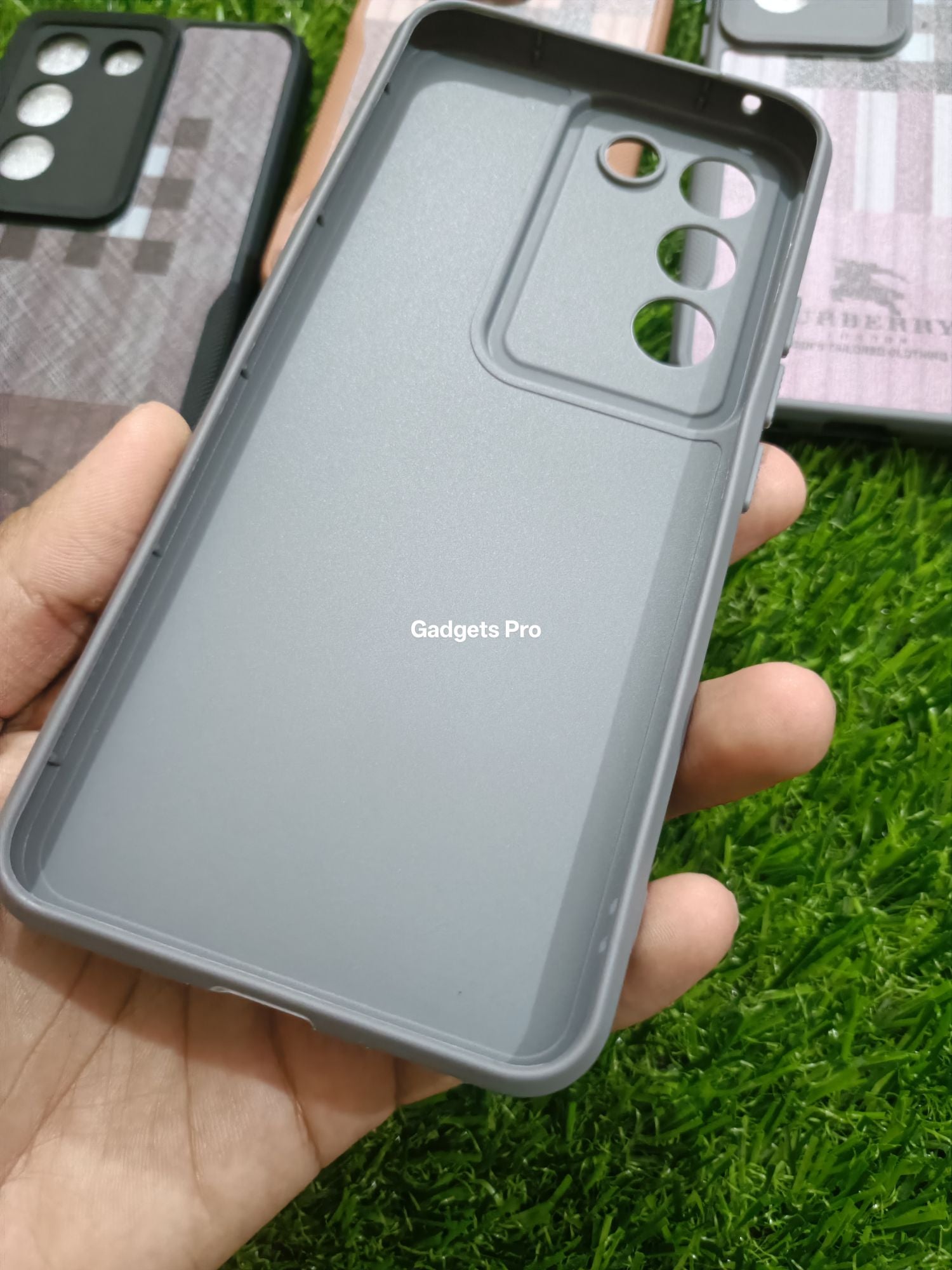 Vivo Y100 4G Soft Silicone Camera Protection Back Cover