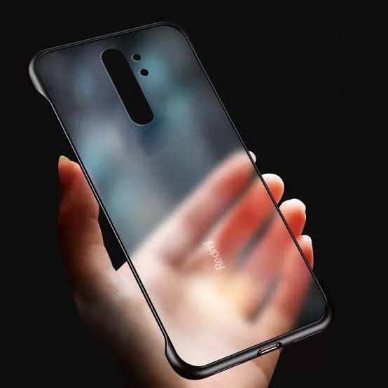 Redmi Note 8 Pro PC Matt Transculent Frameless Back cover