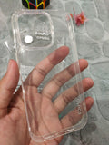 EOURO iPhone 14 Pro Clear Camera Protection Silicone Case