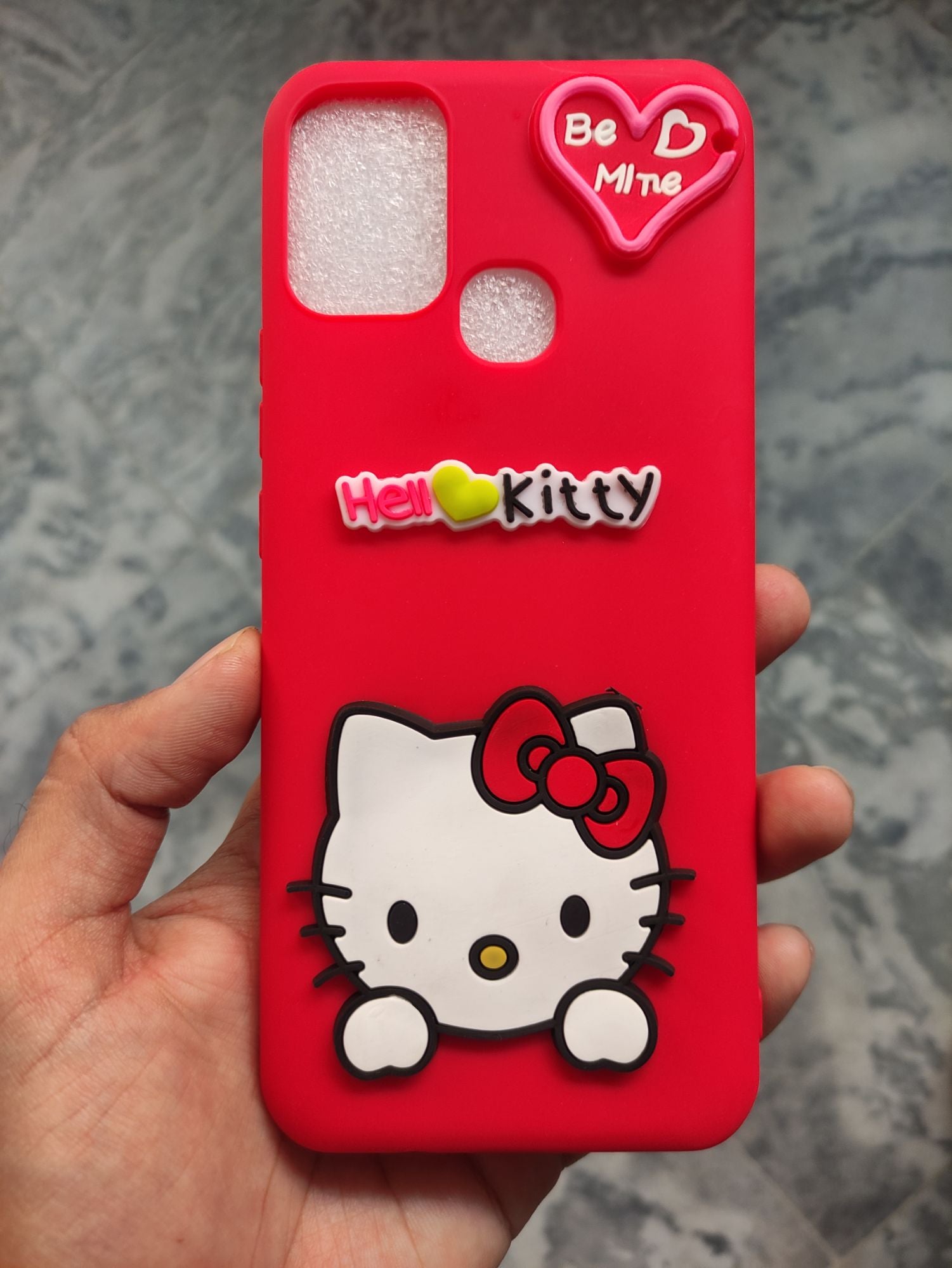 Infinix Hot10 Play Fancy Soft Silicone Hello kitty back cover