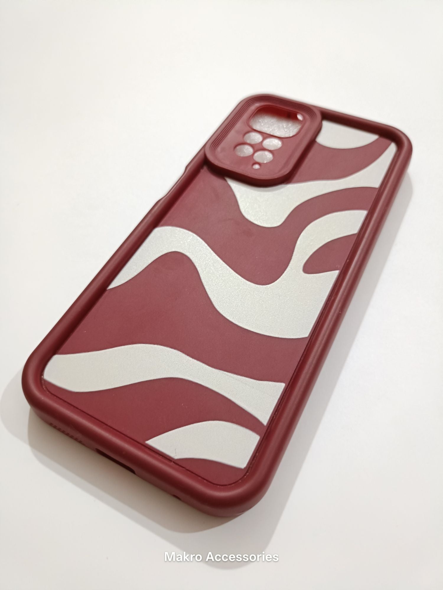 Redmi Note 11 Soft Silicone Zebra Stripes Back Cover
