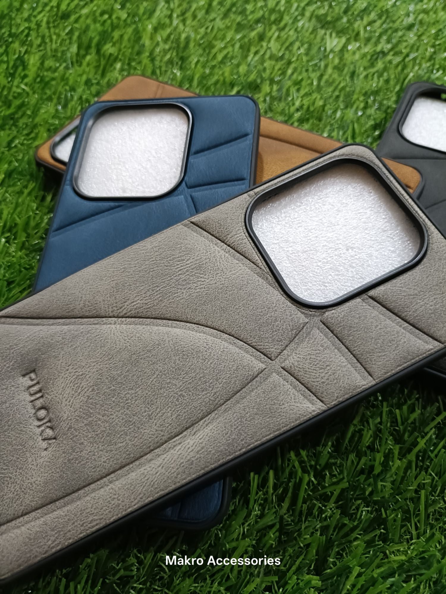 Redmi Note 14 4G Soft Silicone Leather Puloka Design Back Cover