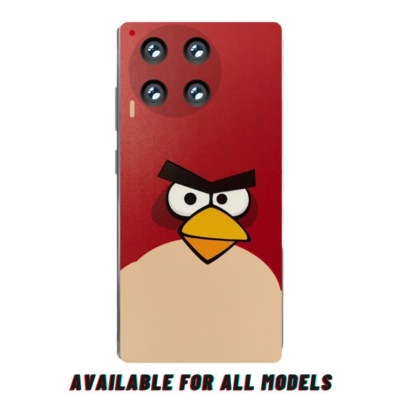 Camon 30 4G Angry Bird 3D Emboss Full Skin Wrap