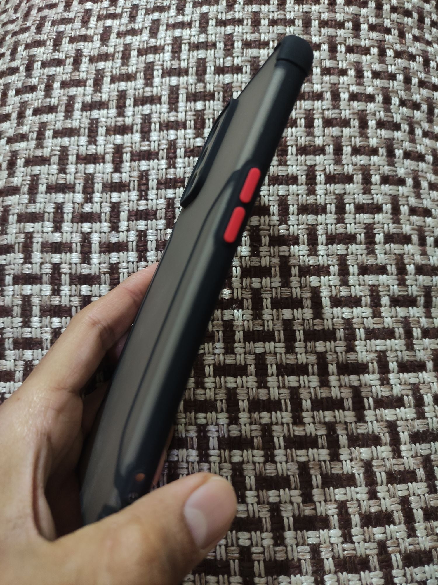 Oppo A74 4G PC Matt Camera Protection Colour button back cover
