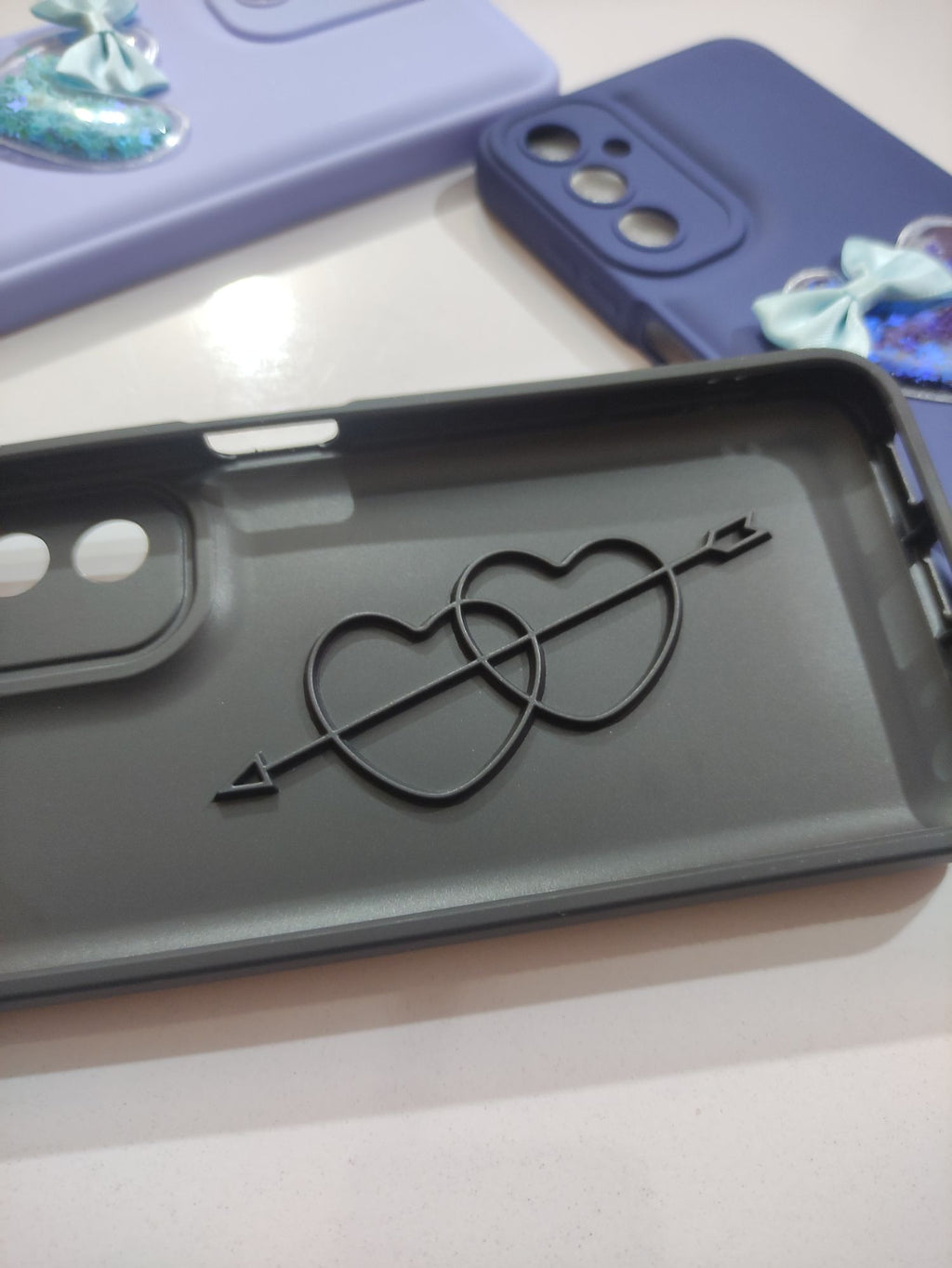 Samsung Galaxy A05S Fancy Soft Silicone 3D Sweet Heart Back Cover