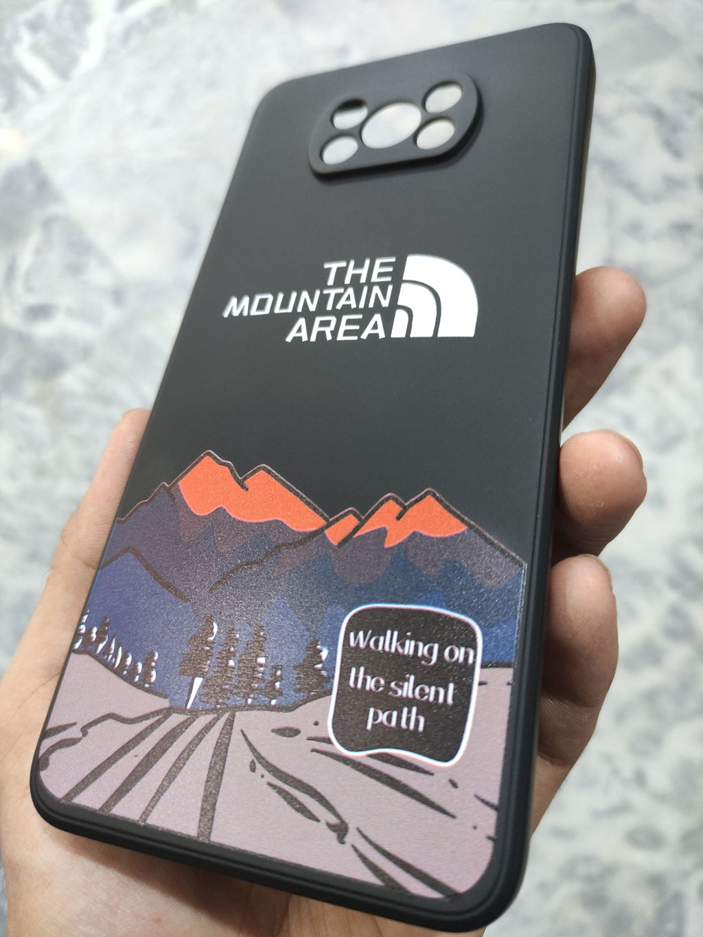 Xiaomi Poco X3/X3 Pro Soft Liquid silicone Printed Back Cover