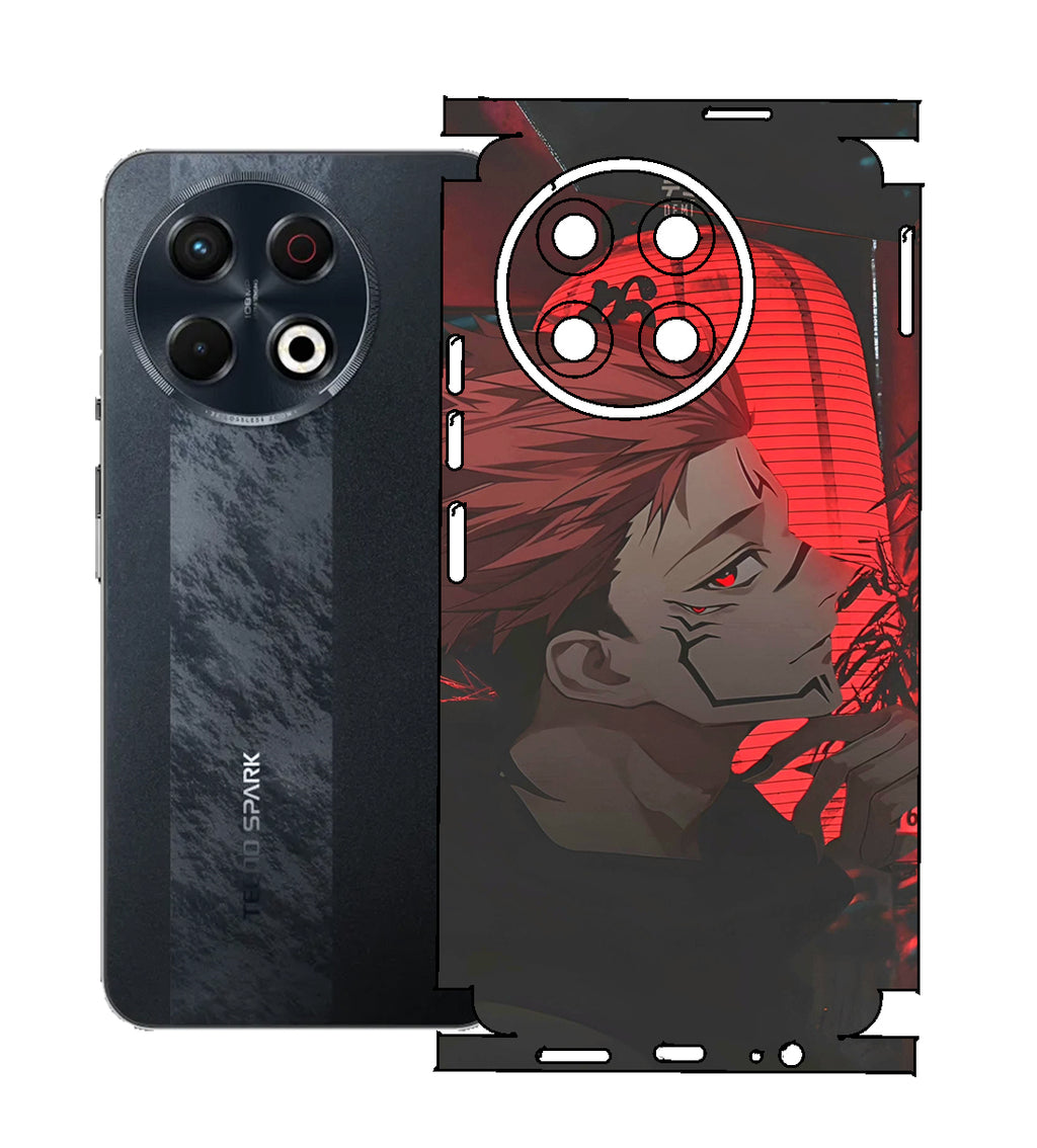 Tecno Spark 30 Pro Print Back Full Body Skin Wrap