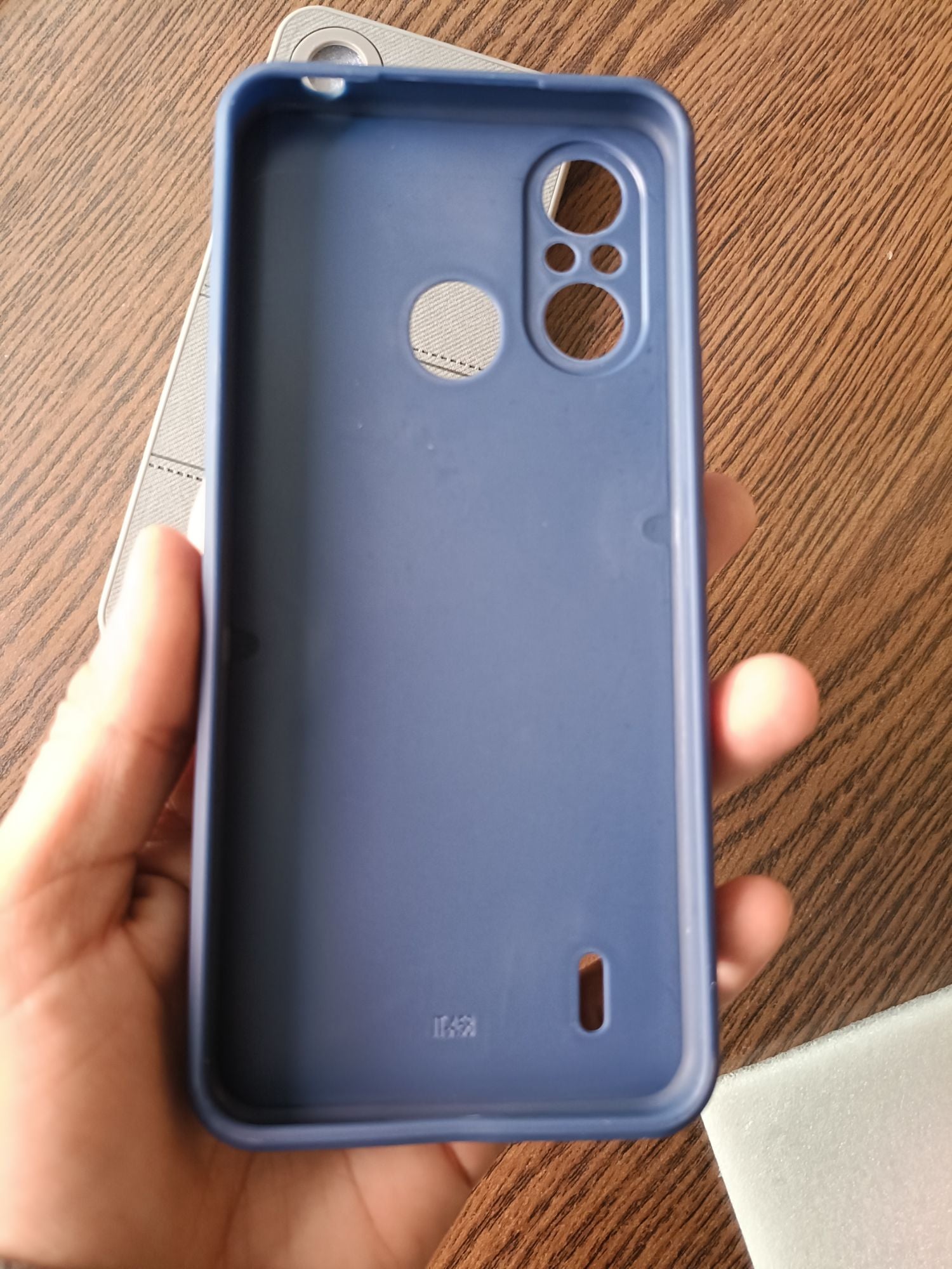 Itel A49 PU Leather Design Camera Protection Back Cover