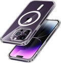 iPhone 14 Pro Max MagFit Soft Silicone Clear Transparent Back cover
