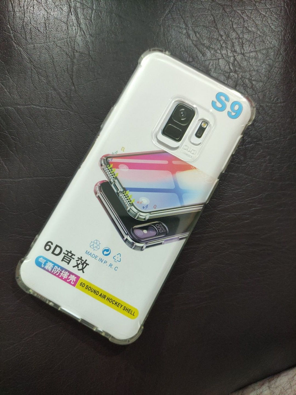 Samsung Galaxy S9 Soft Silicone TPU Clear Airbag Back Cover