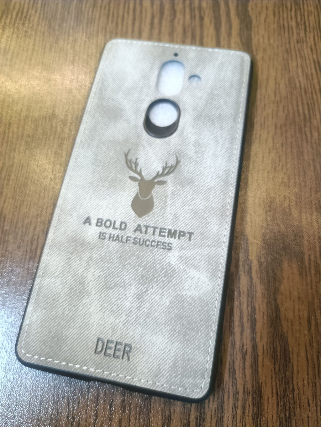 Nokia 7Plus Soft Silicone Deer Back Cover