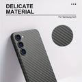 Samsung S23 Carbon Fiber Full Body Skin Wrap
