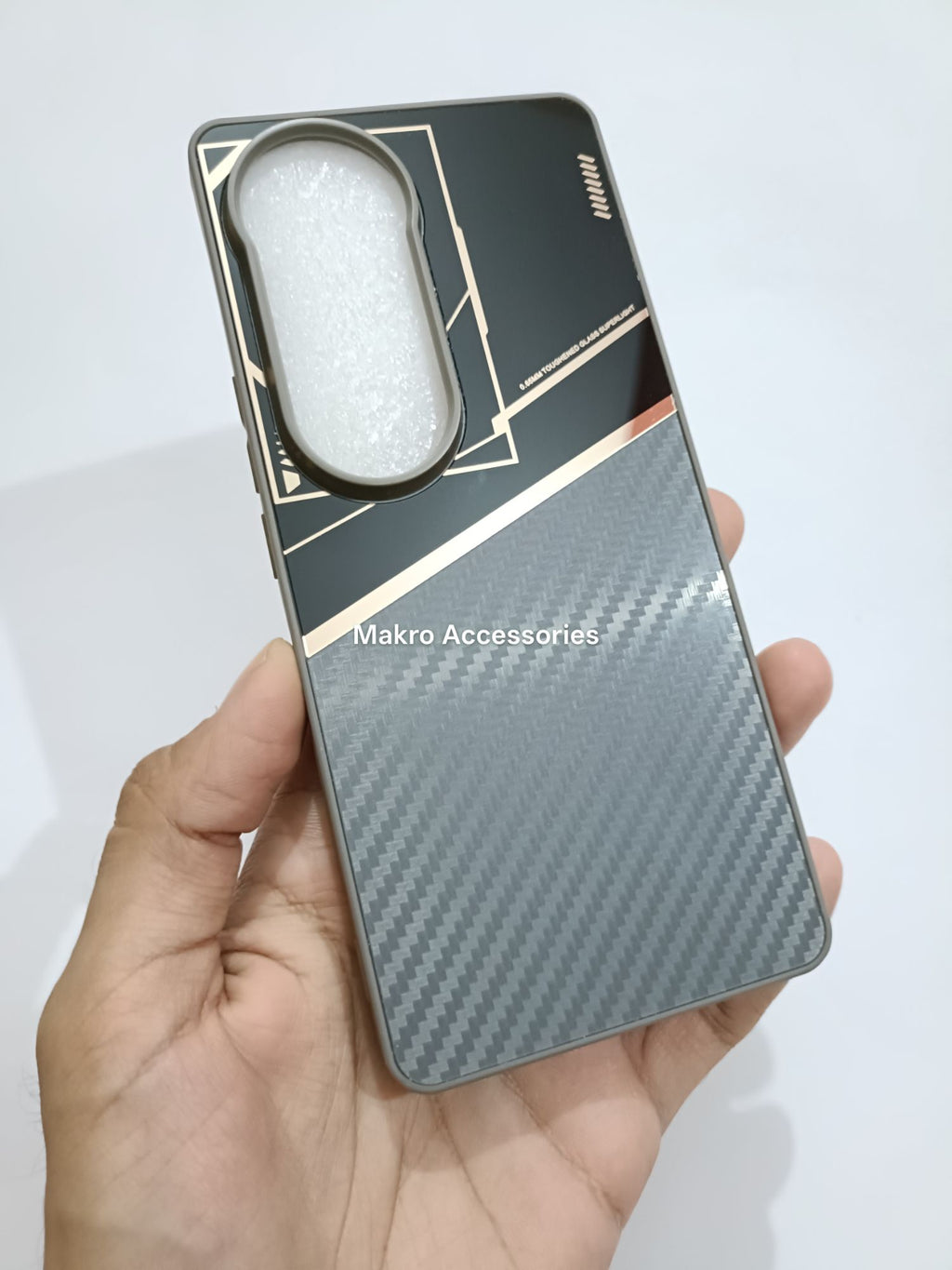 Vivo V40 Premium Quality Carbon Fiber Prism Pulse back cover