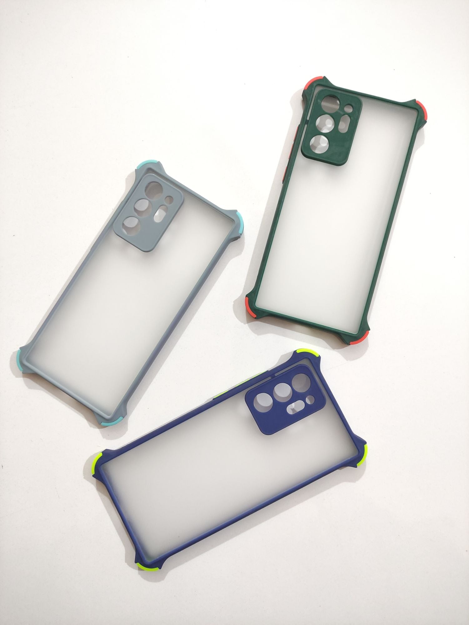 Samsung Note 20 Ultra Matt Coloured Frosted Corner Protection Back cover