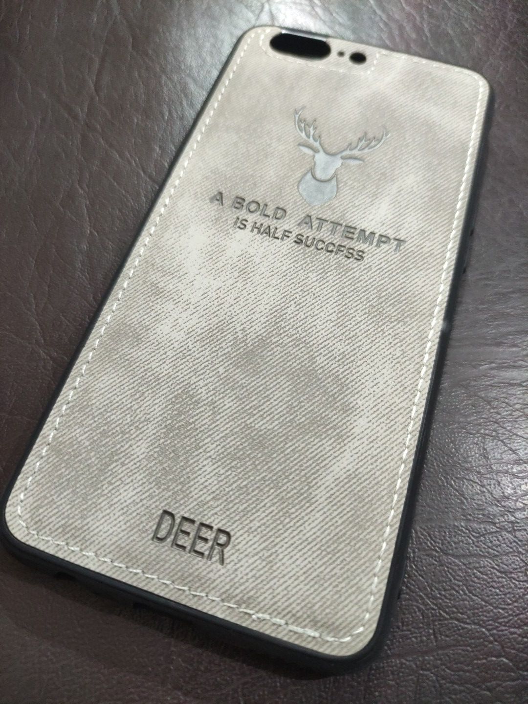 OnePlus 5 Soft Deer Fabrics Cloth back cover