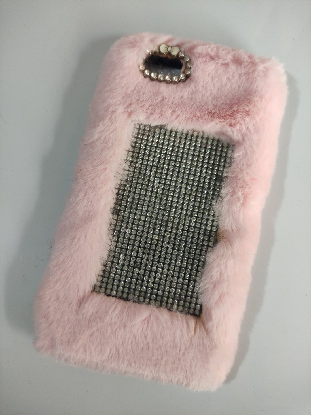 iPhone 6/iPhone 6s Fancy soft case with crystal stones back cover