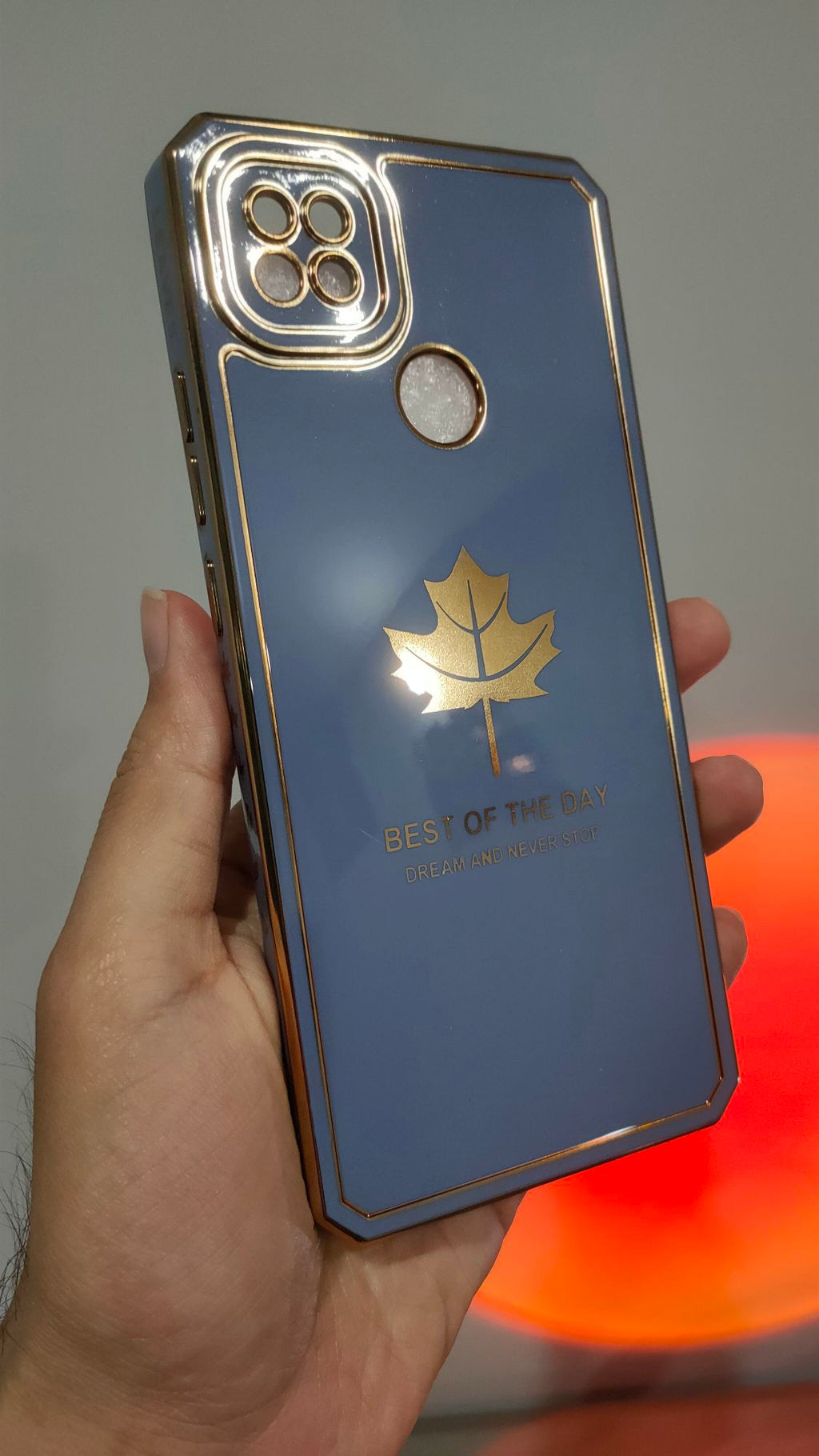 Redmi 9C Premium Quality Camera Protection Chrome Back Case Cover
