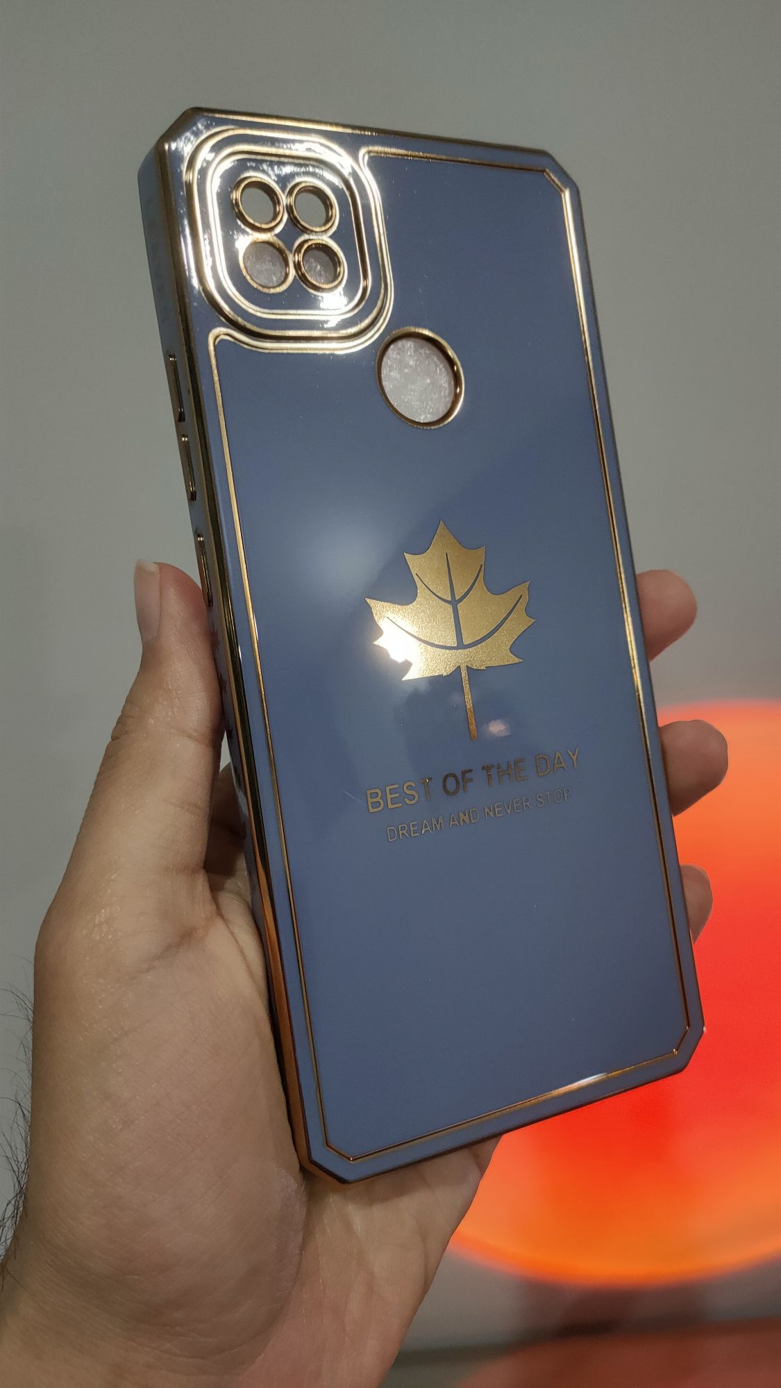 Redmi 9C Premium Quality Camera Protection Chrome Back Case Cover