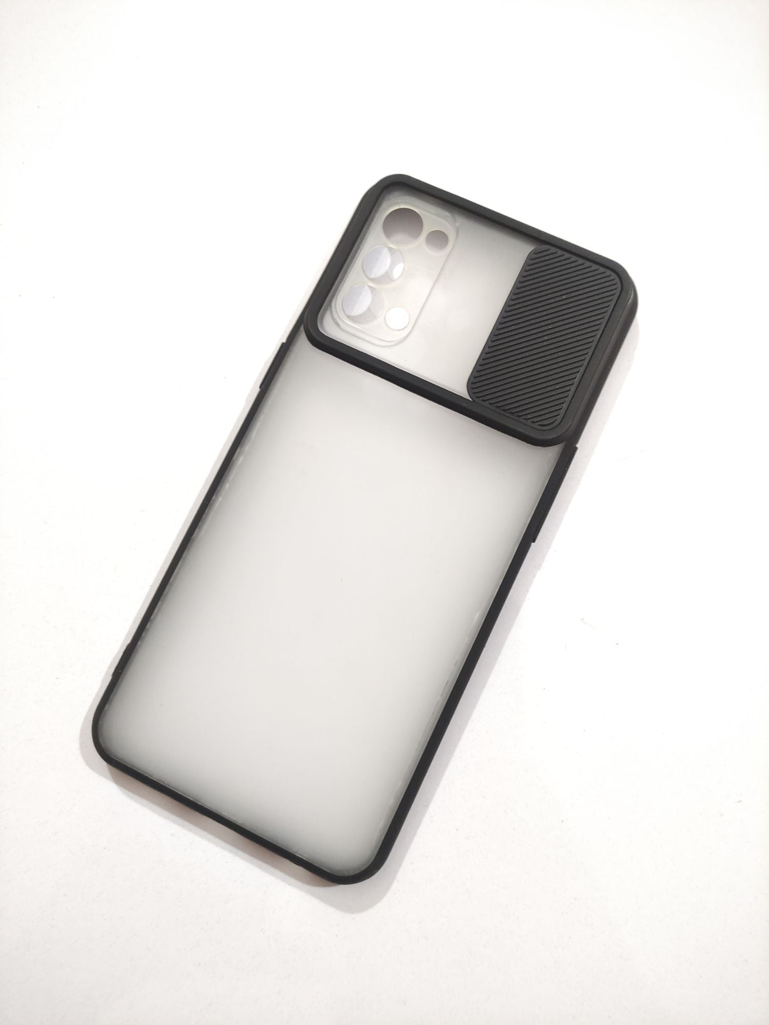 Oppo Reno4 4G Matt Translucent Camera Slider Back Cover