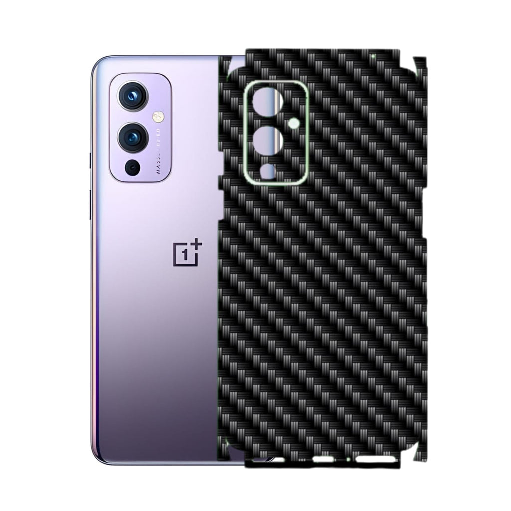 OnePlus 9 Carbon Fiber Texture Full Body Skin Wrap