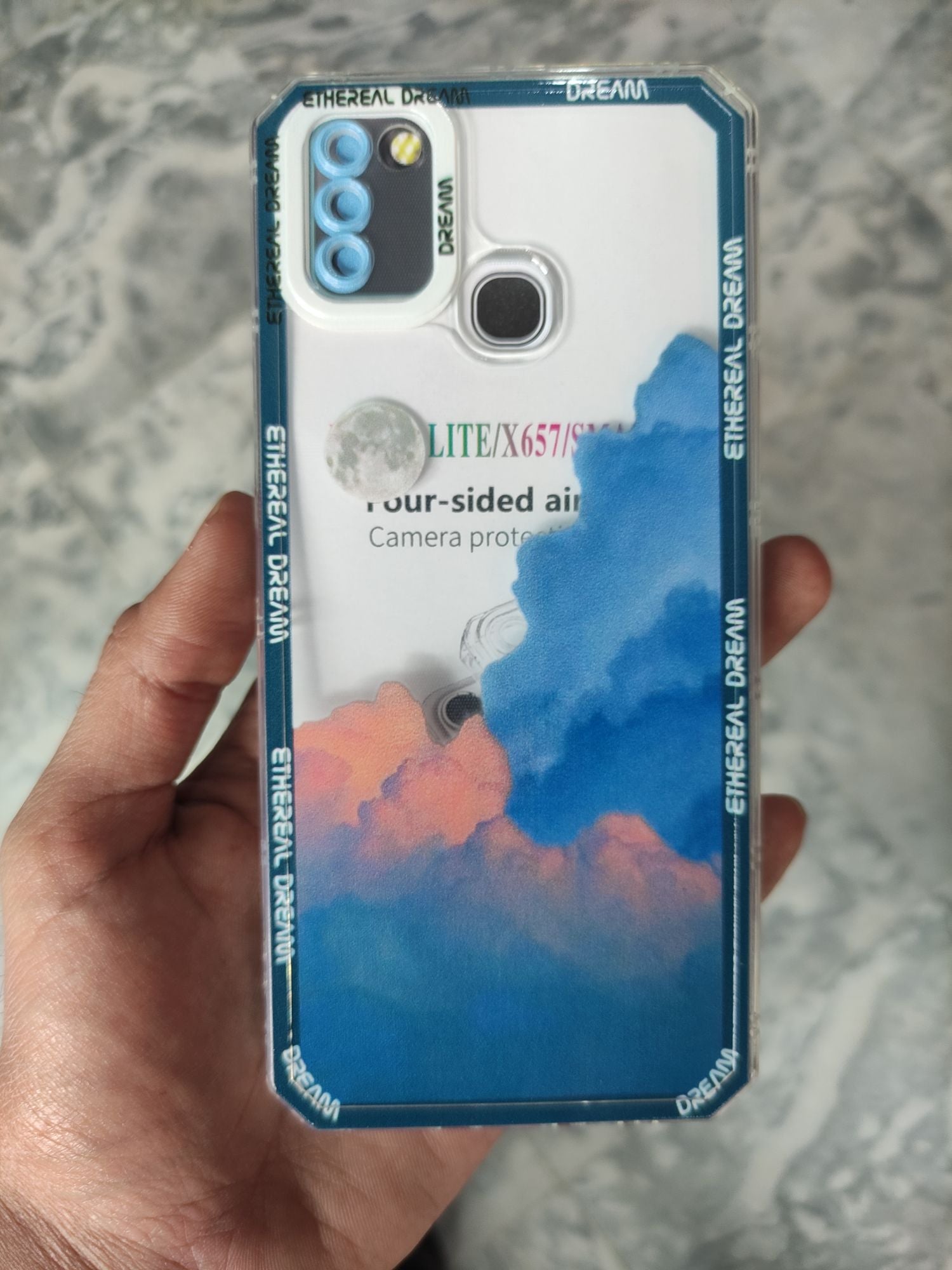 Infinix Smart 5 Soft TPU Camera Protection Airbag back cover