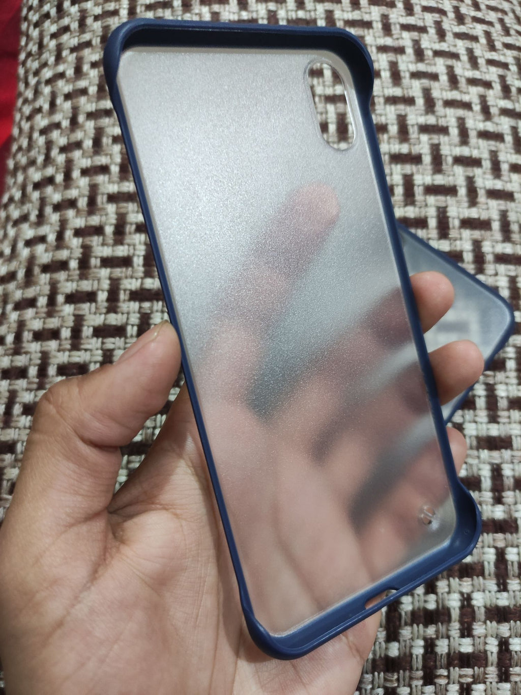 iPhone X/Xs, iPhone XS Max Pc Translucent Frameless Back Cover