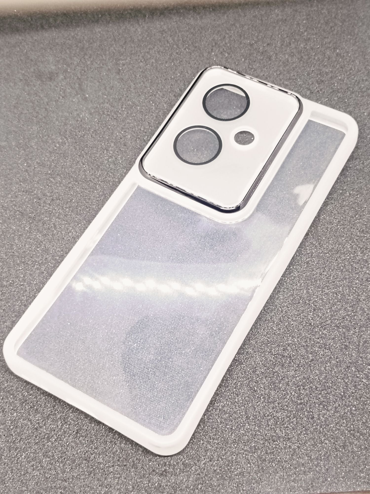Oppo Reno 11F 5G Soft TPU Clear Matt Camera Lens Protection Back cover