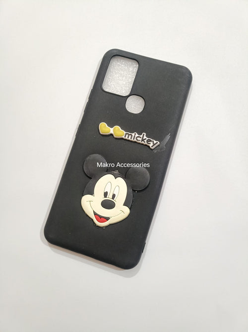 Infinix Hot 10 Fancy Soft Silicone Micky Mouse Case