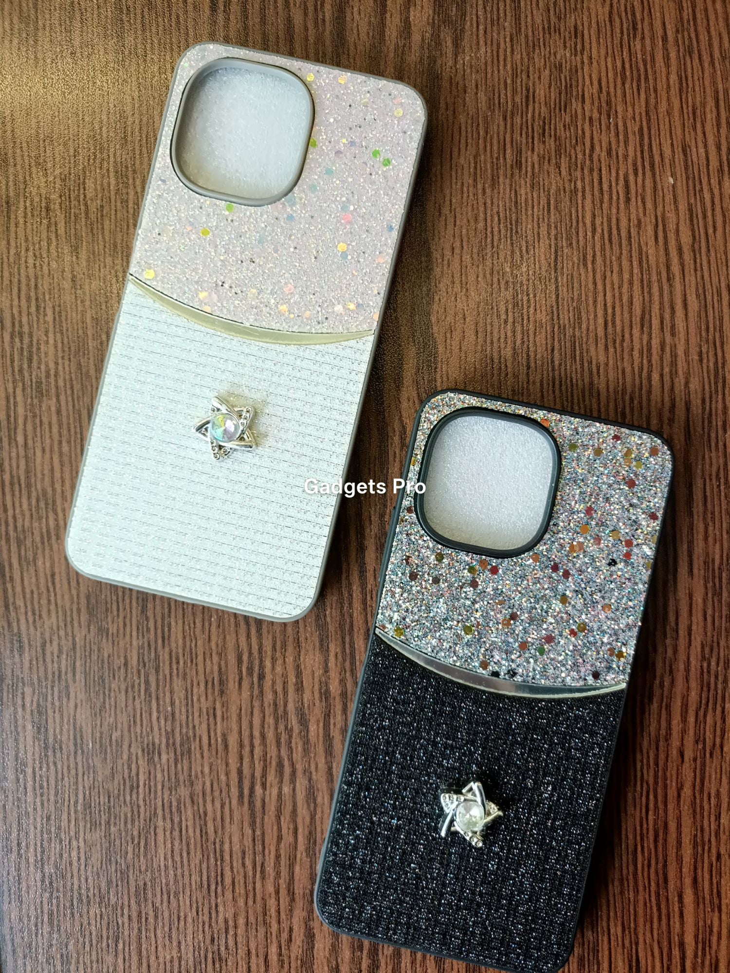 Tecno Spark 40C Fancy Soft Silicone Glitter Star Back Cover