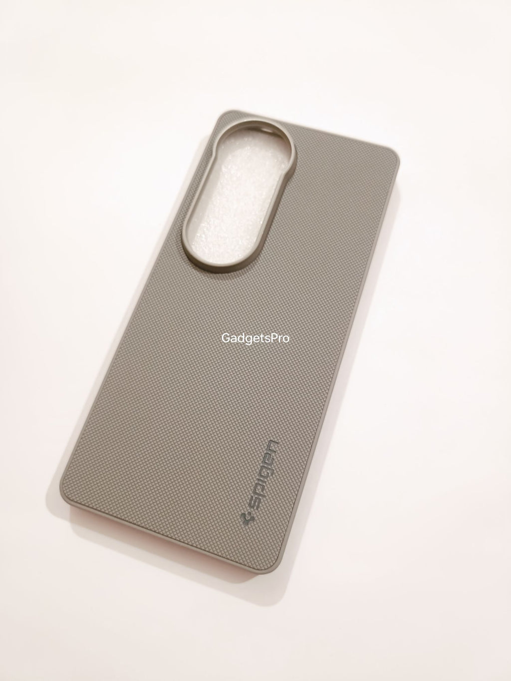Vivo V40 Premium Quality PU Spigen Leather Tecture Back cover