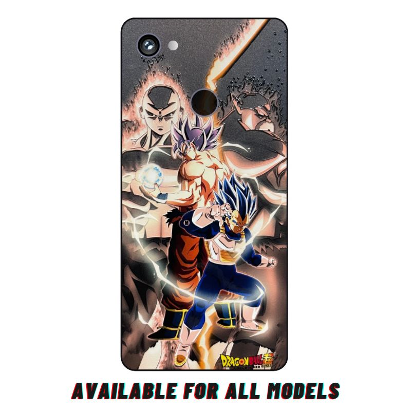 Google Pixel 2 XL Anime Character 3D Emboss Full Skin Wrap
