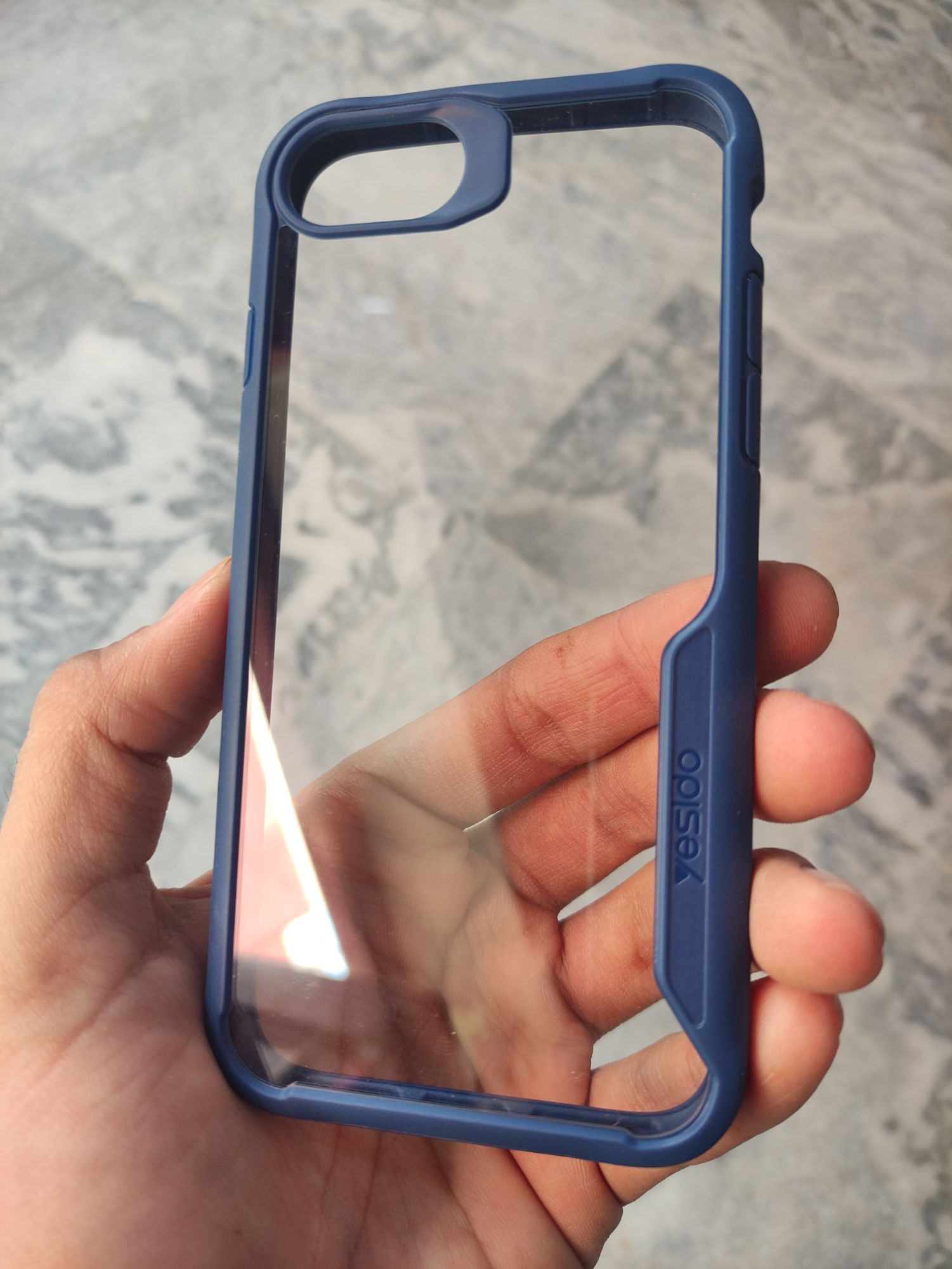 iPhone 7G/8G HD Clear Anti Yellow Yesido Original Back Cover