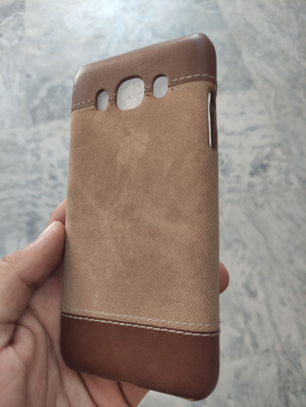 Samsung Galaxy J7 2016 Original Leather Soft Back cover