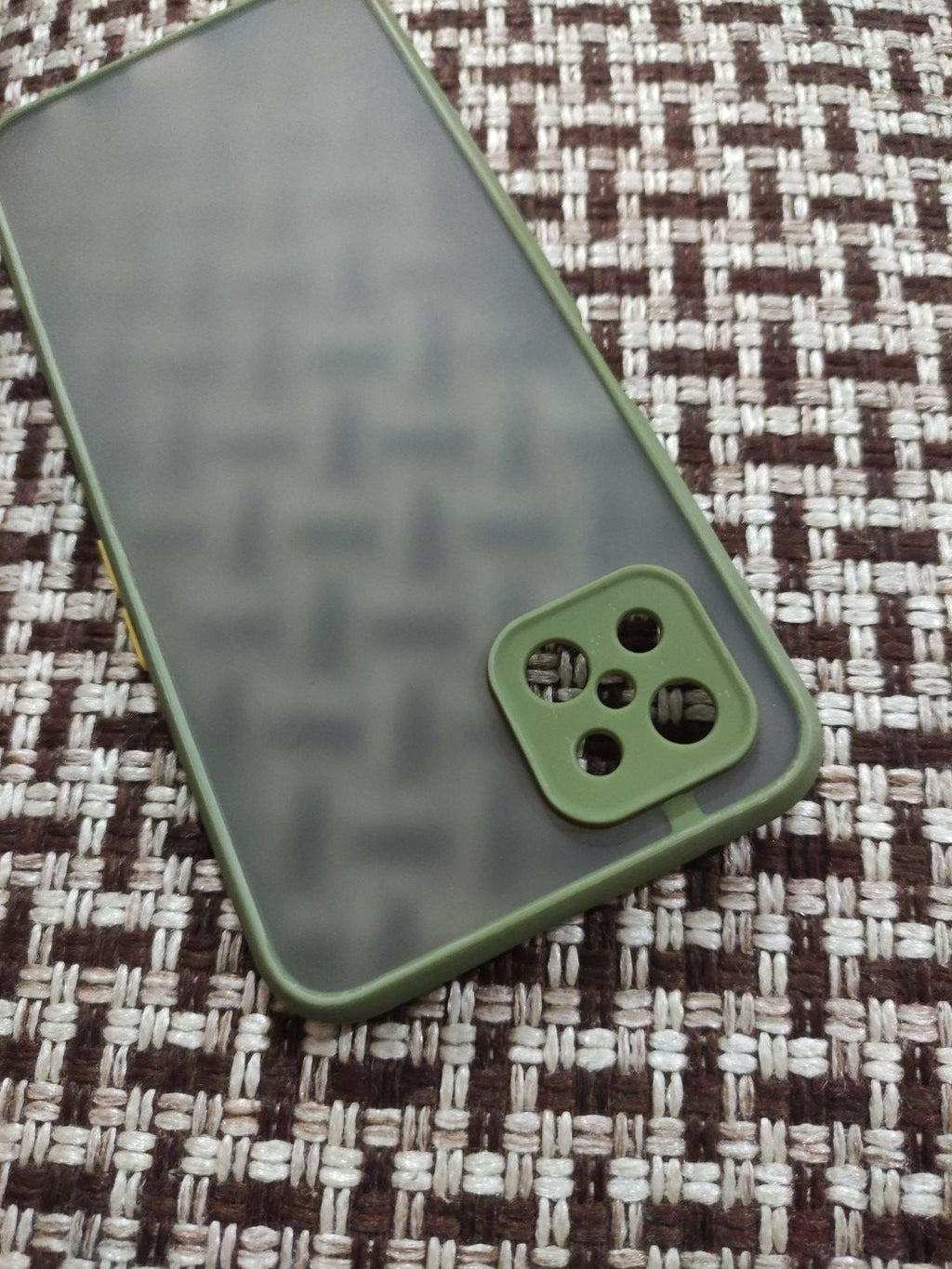 Oppo A92S Matt Translucent Camera Protection Back cover