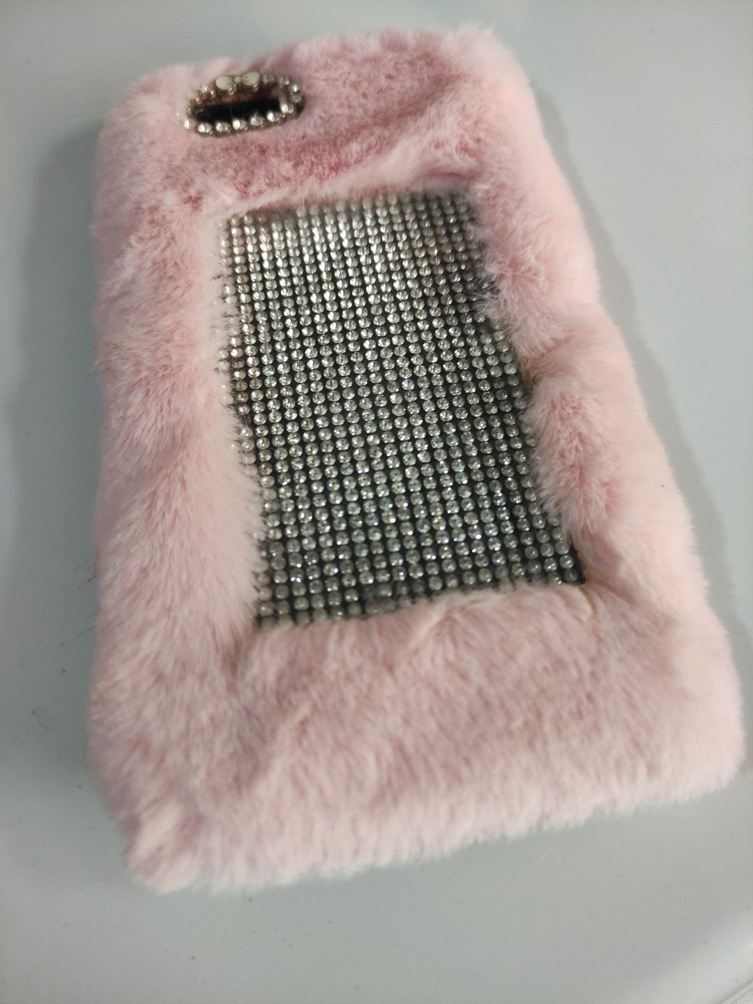 iPhone 6/iPhone 6s Fancy soft case with crystal stones back cover
