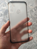 Realme 5 Transparent Matt Frameless Back Cover