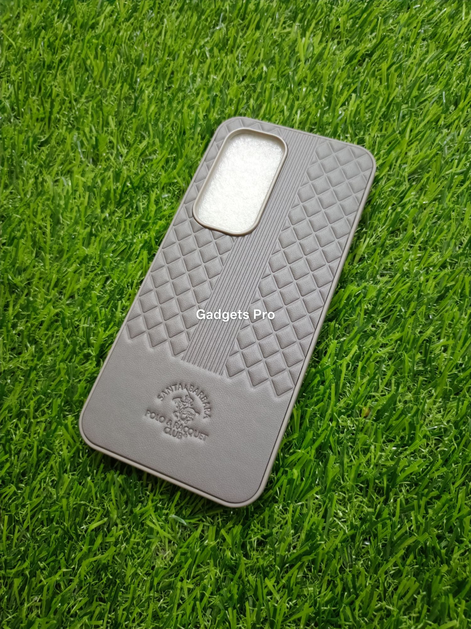 Tecno Spark 40 Pro Plus Soft Silicone PU Leather Design Polo Back Cover